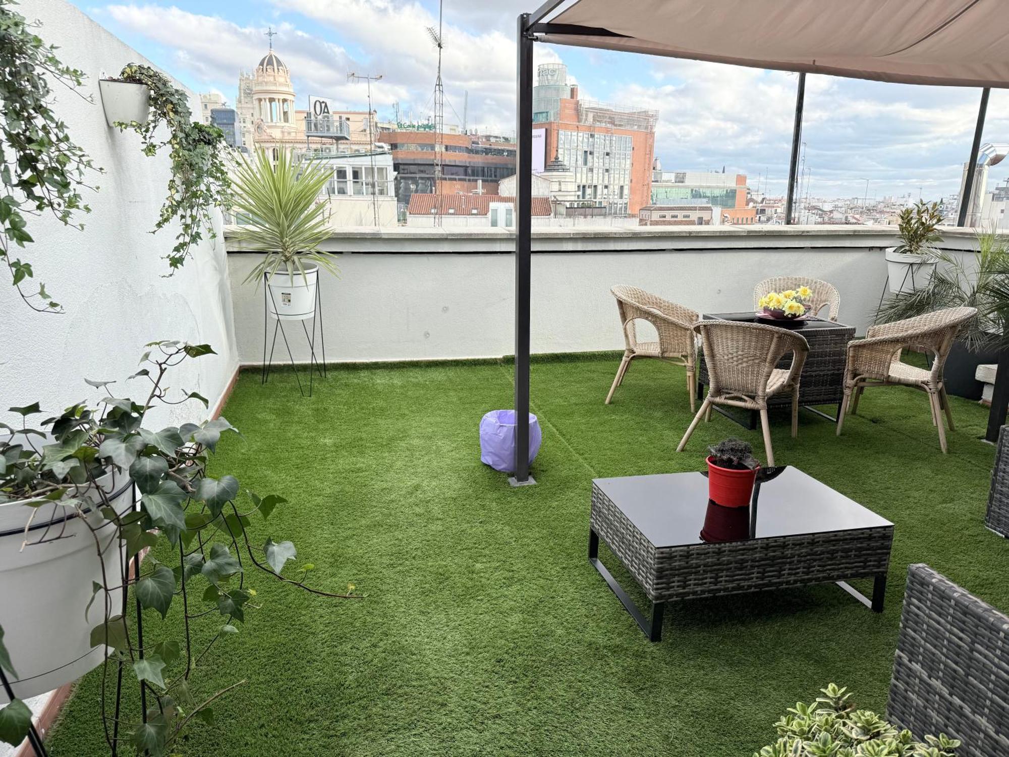Ferienwohnung Penthouse Madrid View Exterior foto